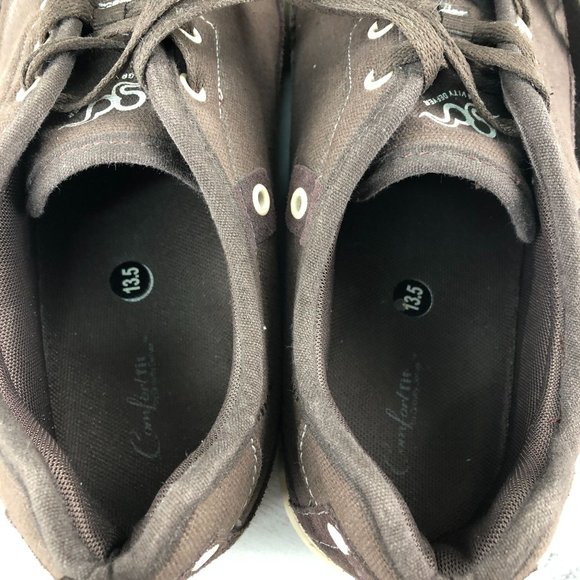 GRAVITY DEFYER Men's 13.5 Brown Versoshock Trampoline Canvas Casual Sneakers - Picture 11 of 12